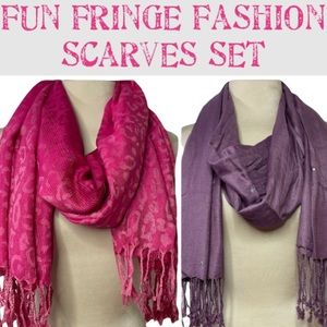 Fun Fringe Fashion Scarf Bundle